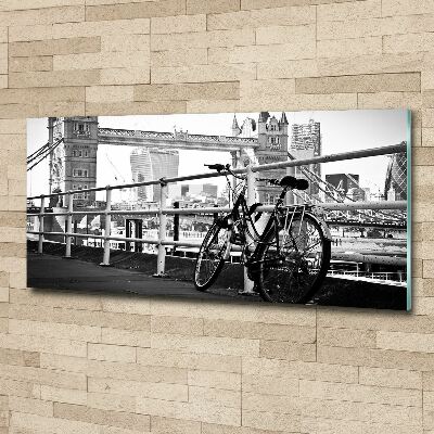 Acrylglas-Druck Radfahren in London