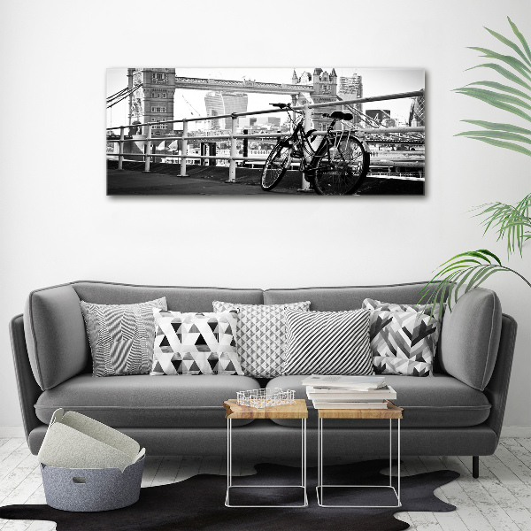 Acrylglas-Druck Radfahren in London