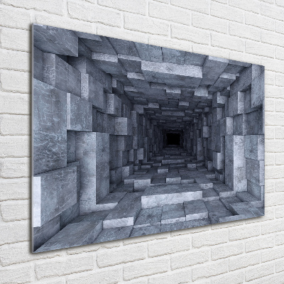 Acrylbild Fotodruck Tunnel