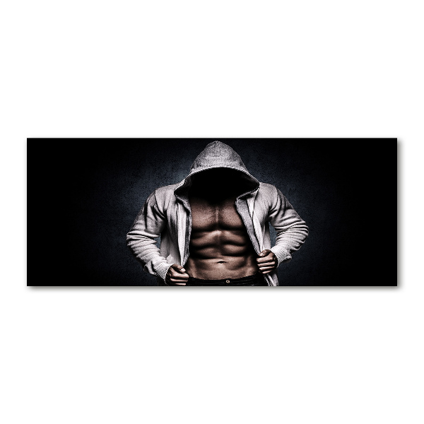 Acrylglas-Druck Muskelaufbau