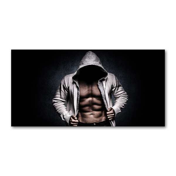 Acrylglas-Druck Muskelaufbau