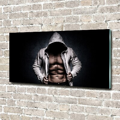 Acrylglas-Druck Muskelaufbau