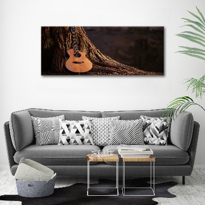 Foto auf Acryl Akustikgitarre
