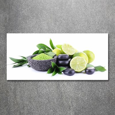 Acrylbild Fotodruck Kalke und Steine