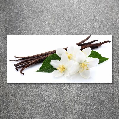 Acrylglas-Druck Jasmin und Vanille