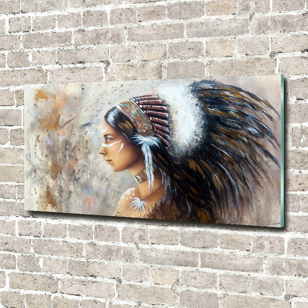 Foto auf Acryl Indische Frau