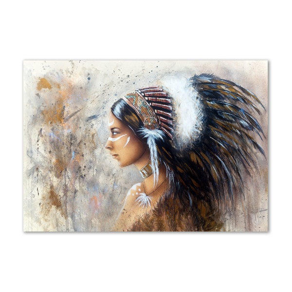 Foto auf Acryl Indische Frau