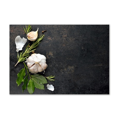 Acrylbild Fotodruck Knoblauch