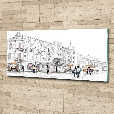 Acrylglas-Druck Altstadt