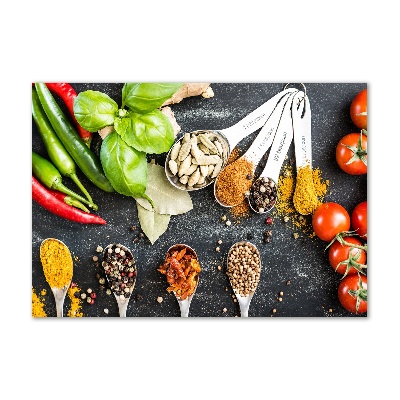 Acrylbild Fotodruck Gewürzmischung