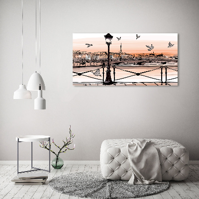 Bild auf Acrylglas Dämmerung in Paris