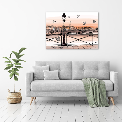 Bild auf Acrylglas Dämmerung in Paris