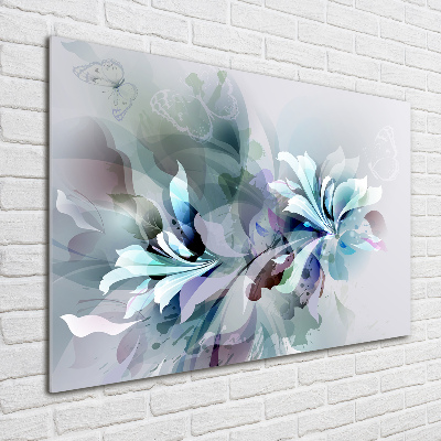 Bild auf Acrylglas Abstrakte Blumen