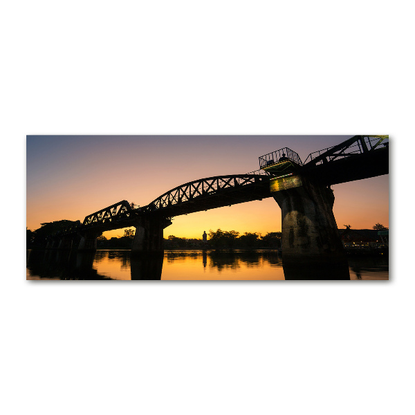 Foto auf Acryl Brücke in Thailand