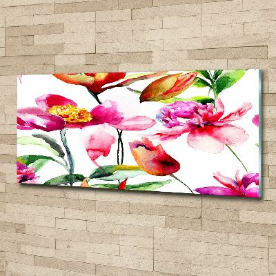 Bild auf Acrylglas Wildblumen