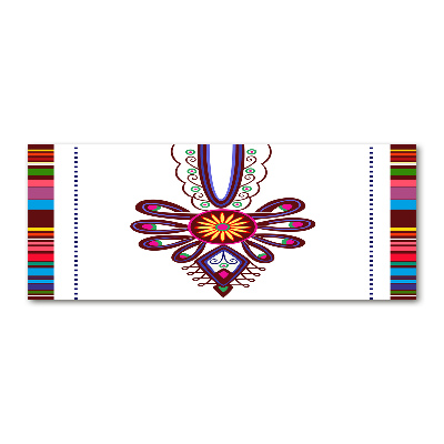 Acrylbild Fotodruck Polnisches Volksmuster