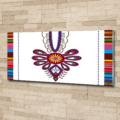 Acrylbild Fotodruck Polnisches Volksmuster