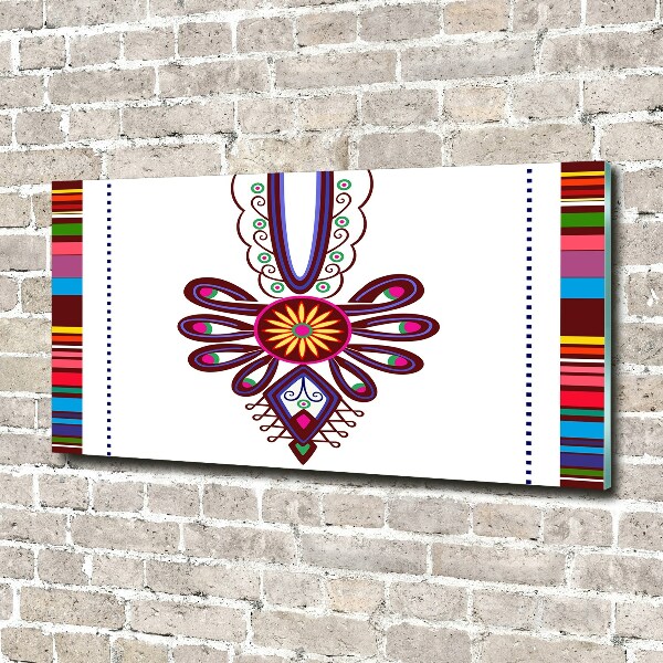 Acrylbild Fotodruck Polnisches Volksmuster