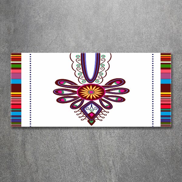 Acrylbild Fotodruck Polnisches Volksmuster