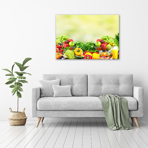 Foto auf Acryl Obst und Gemüse