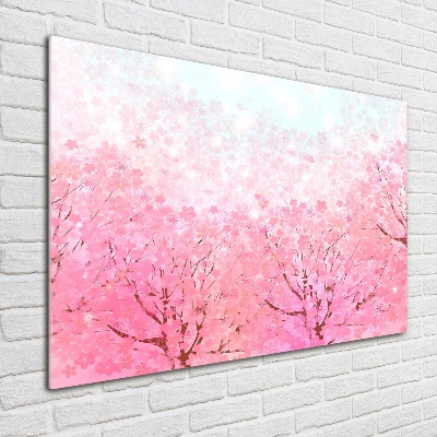 Bild auf Acrylglas Kirschblüten