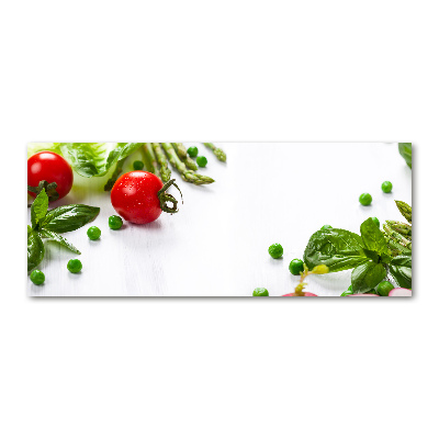 Acrylbild Fotodruck Frisches Gemüse