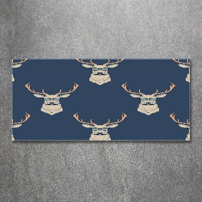 Bild auf Acrylglas Hipster-Hirsche