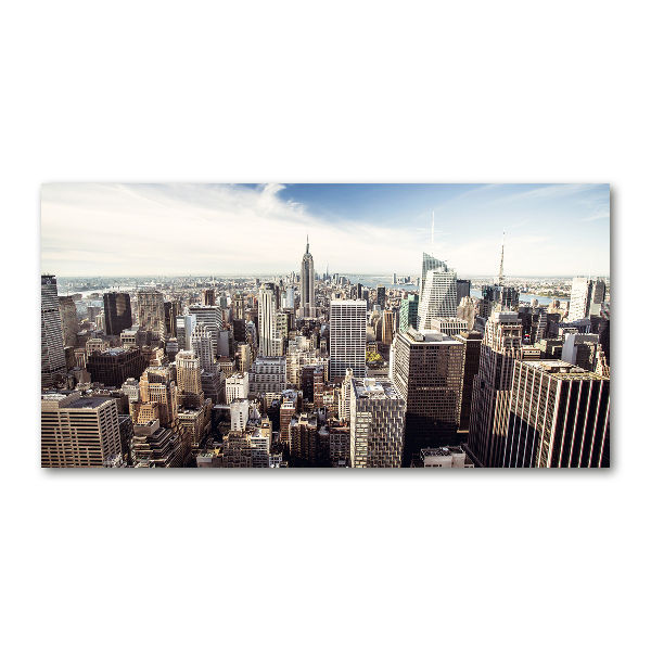 Bild auf Acrylglas New York