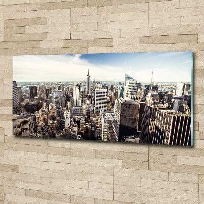 Bild auf Acrylglas New York