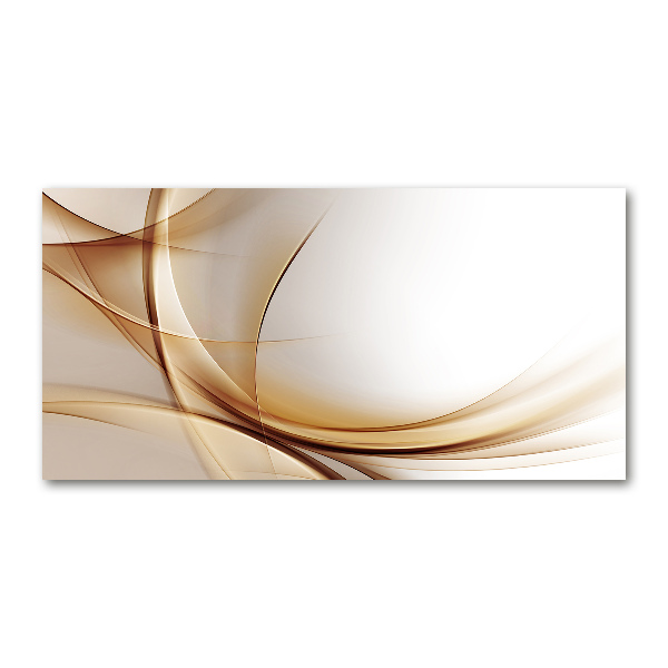 Acrylbild Fotodruck Abstrakte Wellen