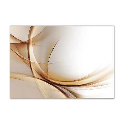 Acrylbild Fotodruck Abstrakte Wellen