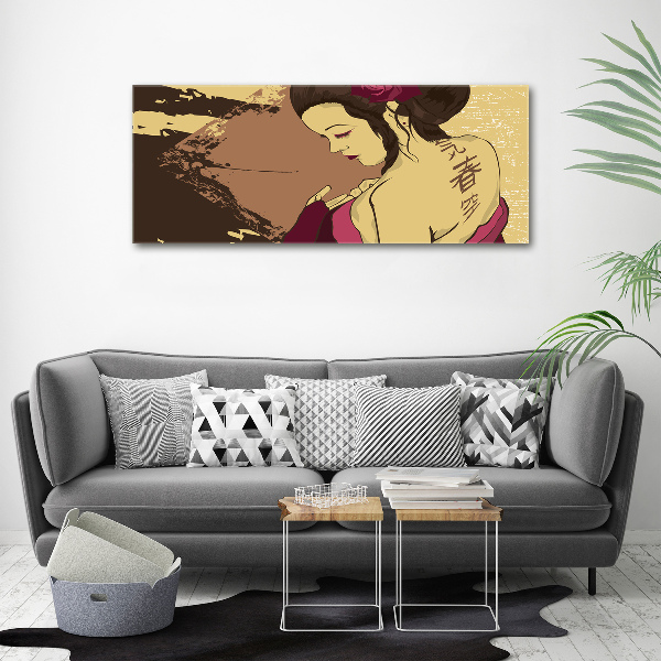 Foto auf Acryl Geisha