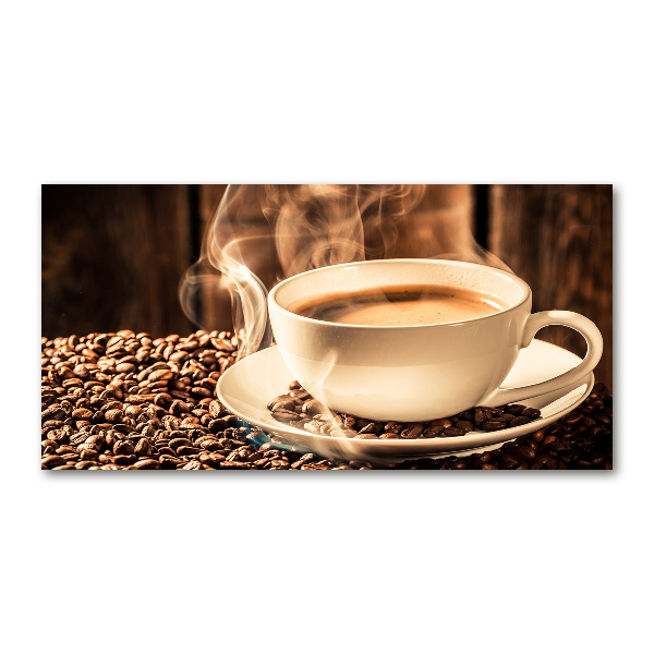 Acrylglas-Druck Aromatischer Kaffee