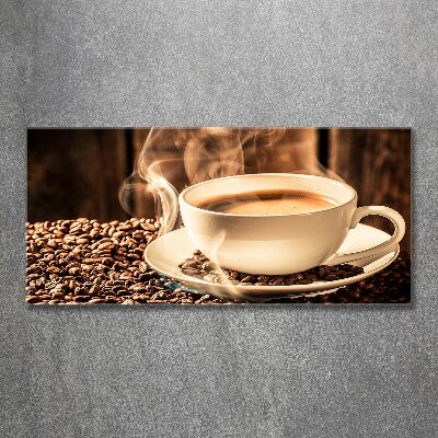 Acrylglas-Druck Aromatischer Kaffee
