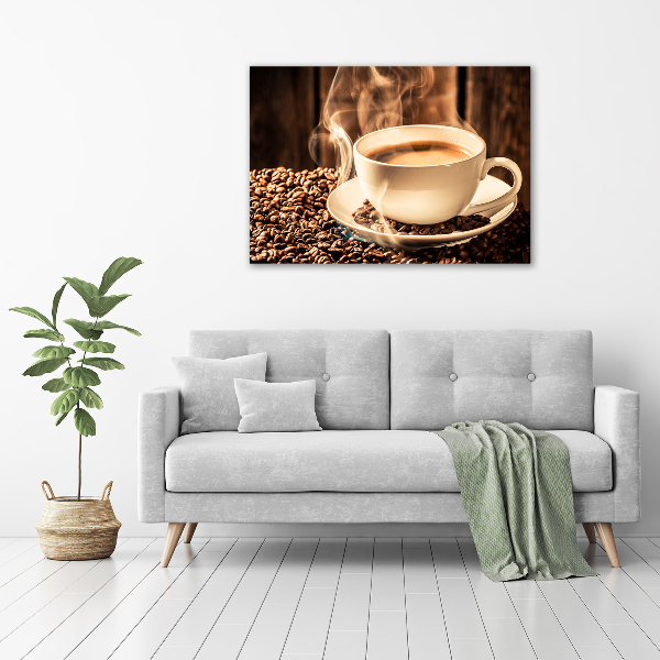 Acrylglas-Druck Aromatischer Kaffee