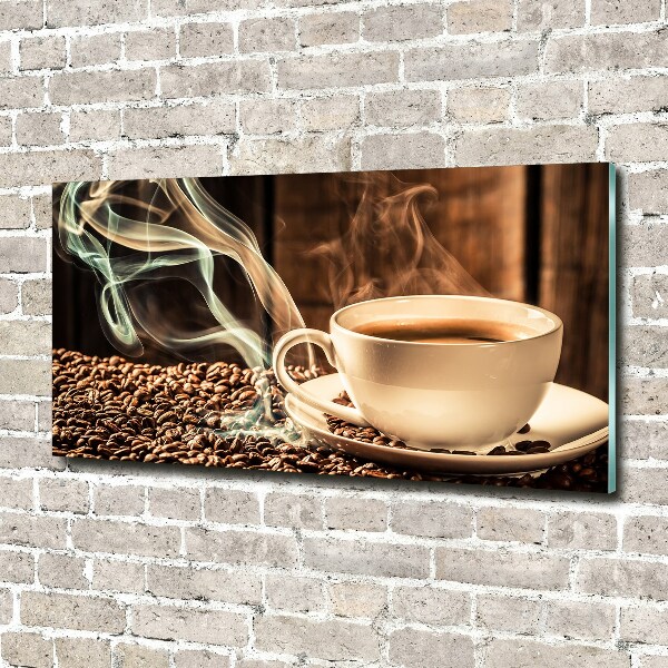 Foto auf Acryl Aromatischer Kaffee