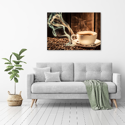 Foto auf Acryl Aromatischer Kaffee