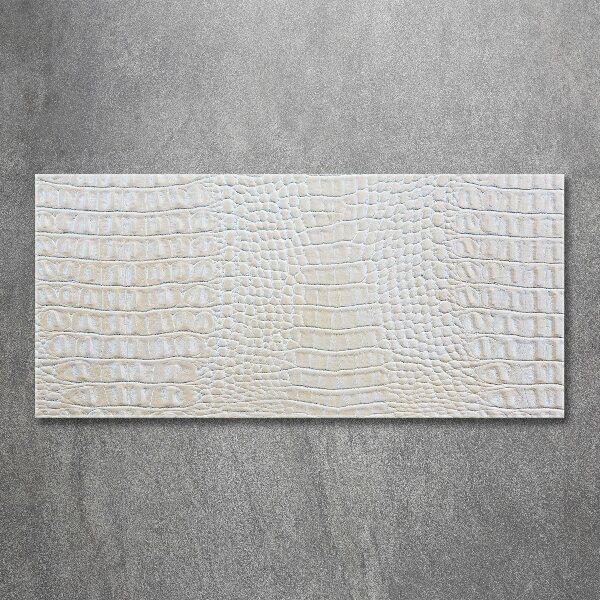 Bild auf Acrylglas Krokodilhaut