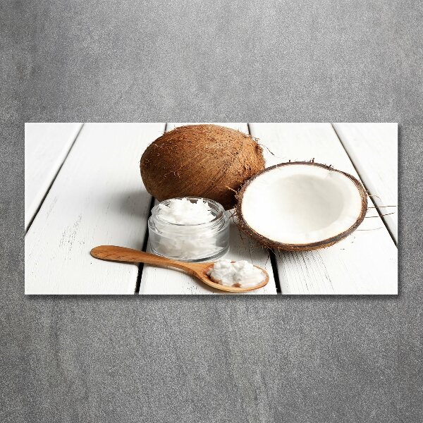 Bild auf Acrylglas Kokosnussöl