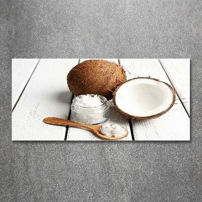 Bild auf Acrylglas Kokosnussöl