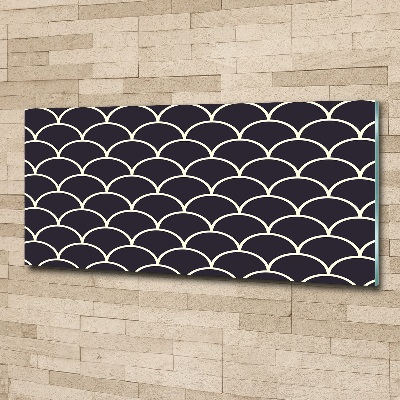 Acrylbild Fotodruck Fischschuppen