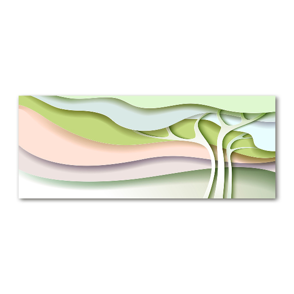 Acrylbild Fotodruck Abstrakter Baum