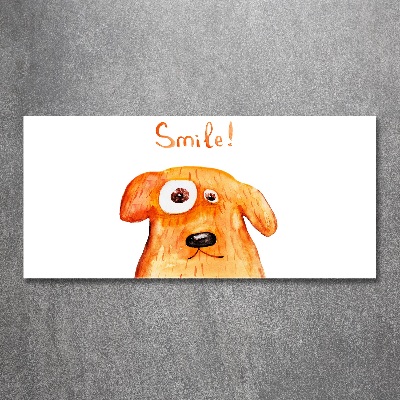 Acrylglas-Druck Hund