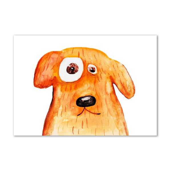 Acrylglas-Druck Hund