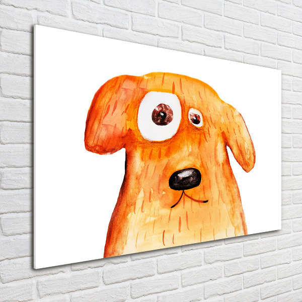 Acrylglas-Druck Hund
