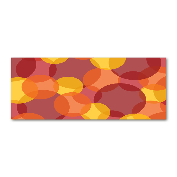 Acrylbild Fotodruck Bunte Kreise