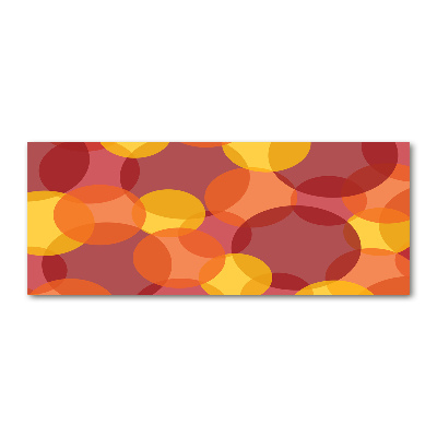 Acrylbild Fotodruck Bunte Kreise