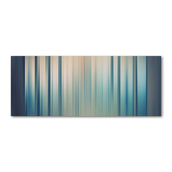 Acrylglas-Druck Blaue Streifen
