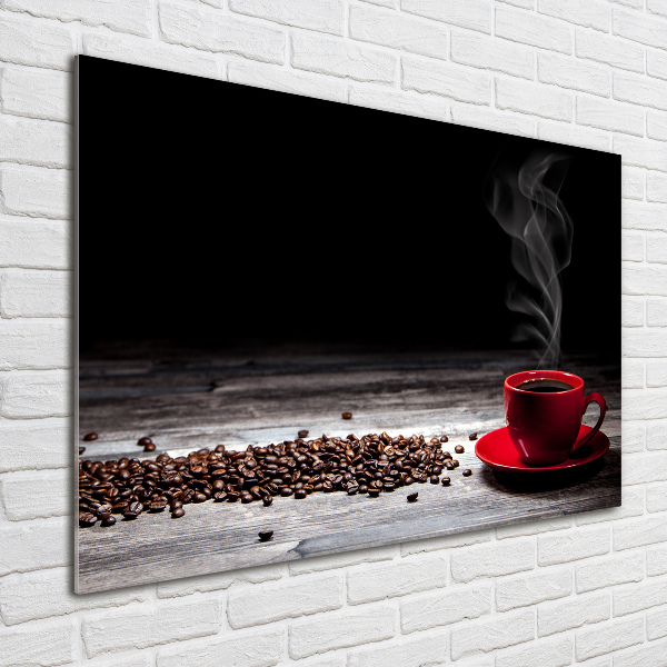 Bild auf Acrylglas Aromatischer Kaffee