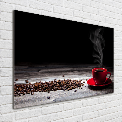 Bild auf Acrylglas Aromatischer Kaffee